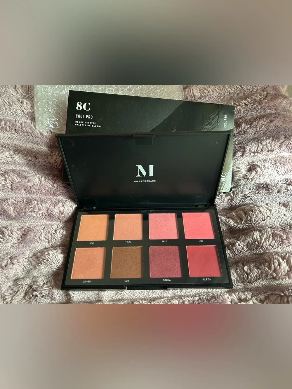 NIB Morphe 8C Cool Pro Blush Palette